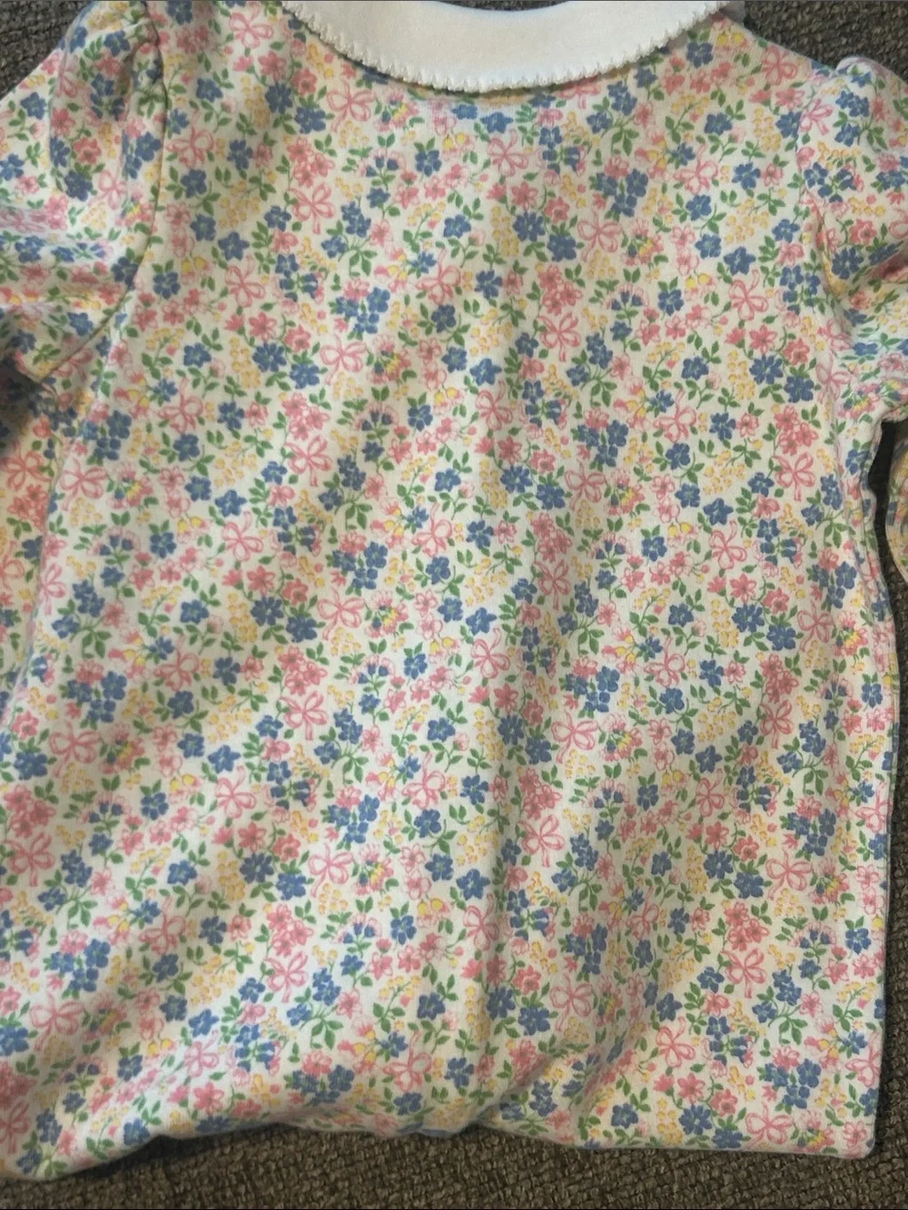 Polo by Ralph Lauren Baby Floral One-Piece in Pink, Blue & White50%OFF SEND OFFE